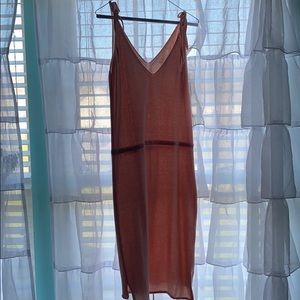 see through beach coverup dress
